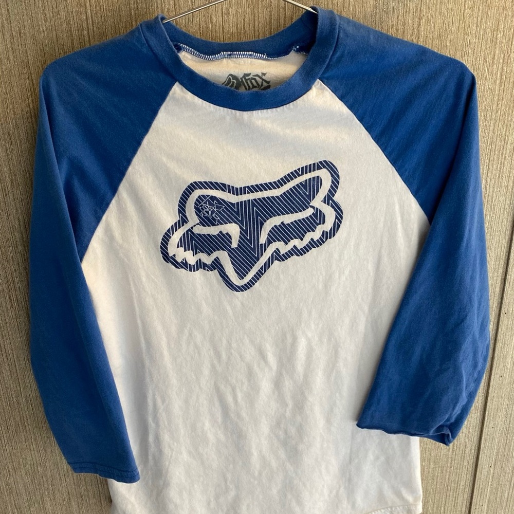 Fox Riders 3/4 baseball Tshirt